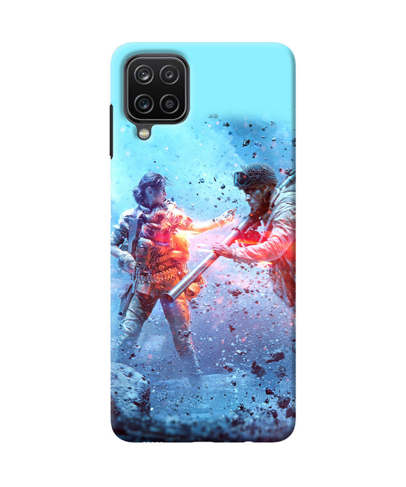 Pubg water fight Samsung M12 / F12 Back Cover