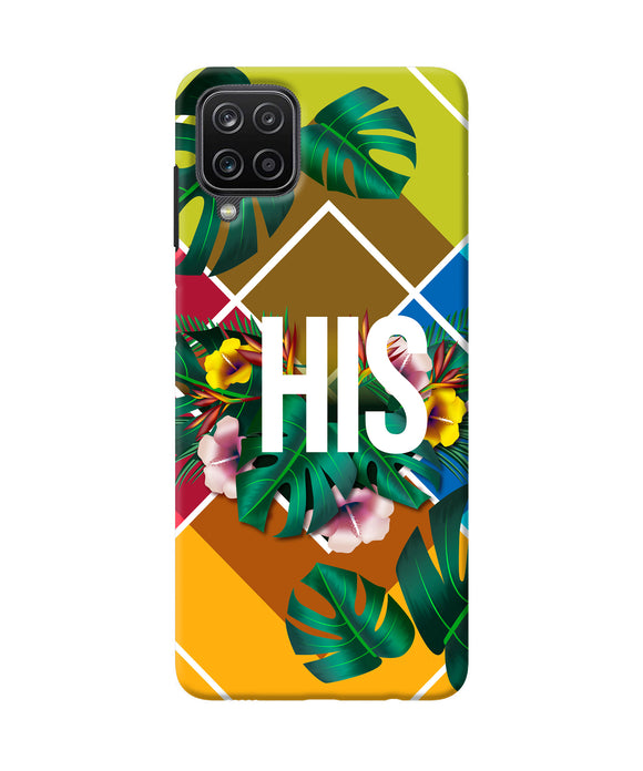 His her one Samsung M12 / F12 Back Cover