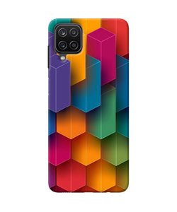 Abstract rectangle print Samsung M12 / F12 Back Cover