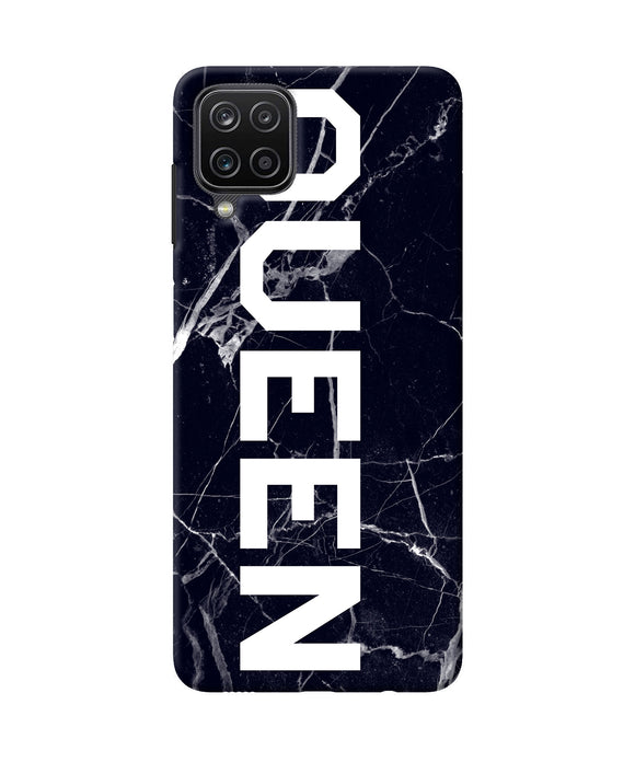 Queen marble text Samsung M12 / F12 Back Cover