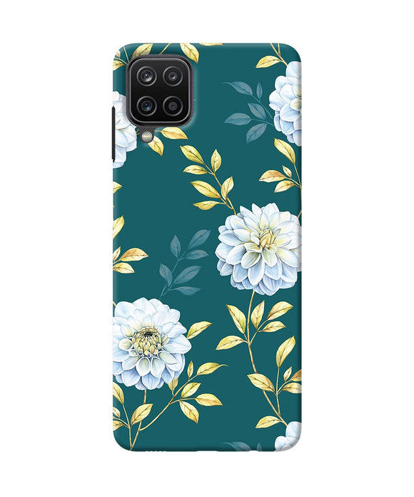 Flower canvas Samsung M12 / F12 Back Cover