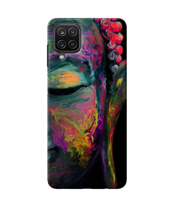 Buddha face painting Samsung M12 / F12 Back Cover