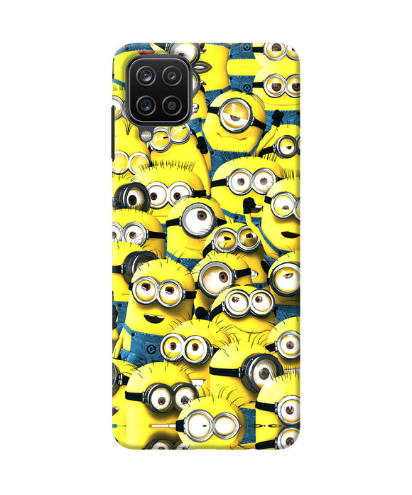 Minions mini crowd Samsung M12 / F12 Back Cover