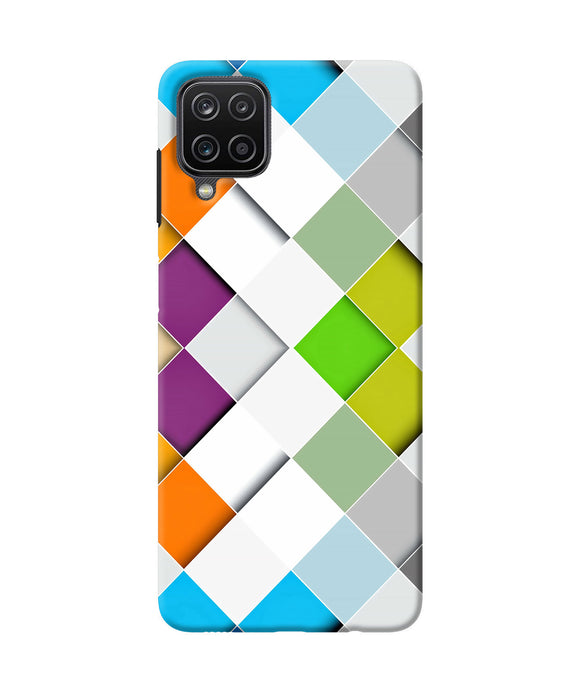 Abstract color box Samsung M12 / F12 Back Cover