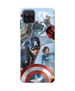 Avengers on the sky Samsung M12 / F12 Back Cover