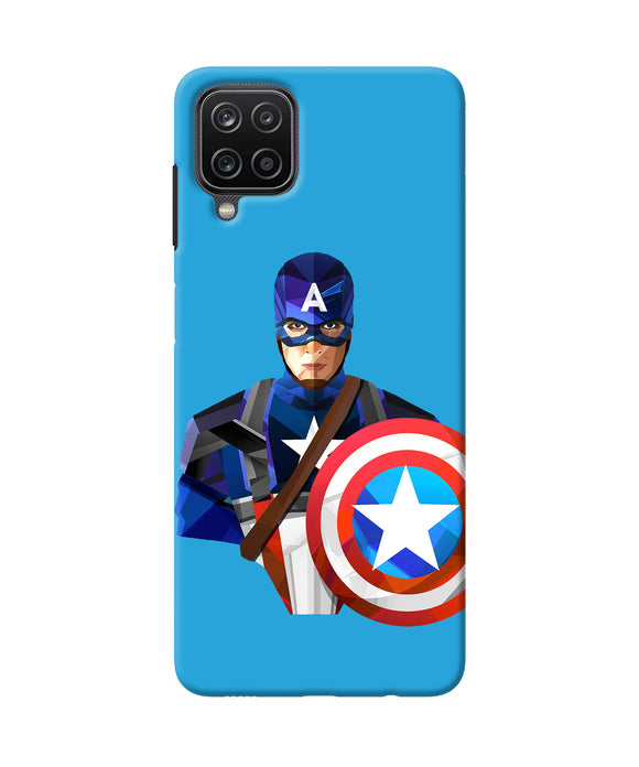 Captain america character Samsung M12 / F12 Back Cover