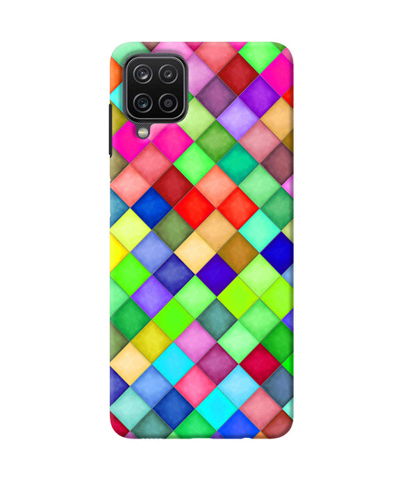 Abstract colorful squares Samsung M12 / F12 Back Cover