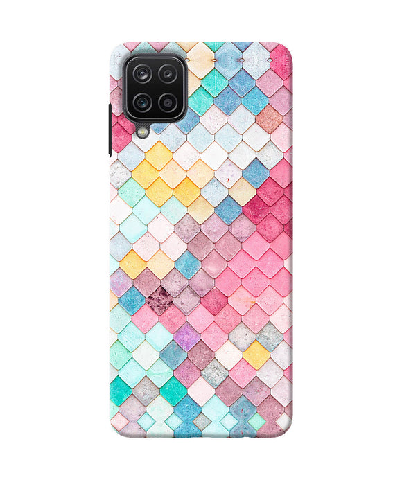 Colorful fish skin Samsung M12 / F12 Back Cover