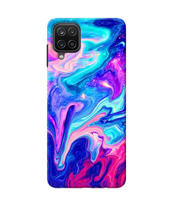 Abstract colorful water Samsung M12 / F12 Back Cover