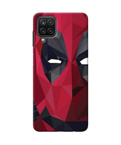 Abstract deadpool half mask Samsung M12 / F12 Back Cover