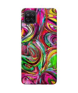 Abstract colorful ink Samsung M12 / F12 Back Cover