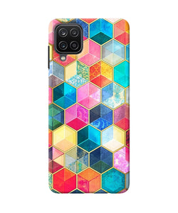 Abstract color box Samsung M12 / F12 Back Cover