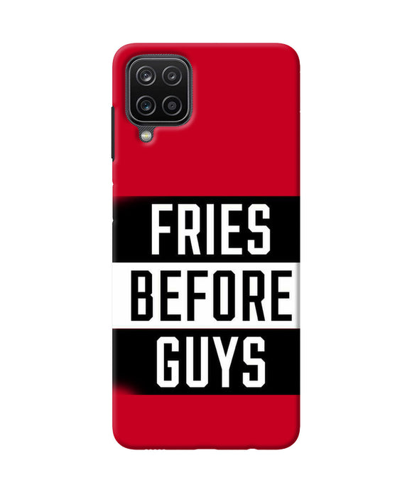 Fries before guys quote Samsung M12 / F12 Back Cover