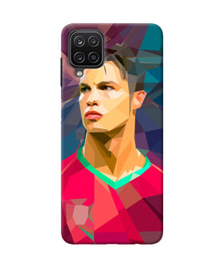 Abstract ronaldo Samsung M12 / F12 Back Cover