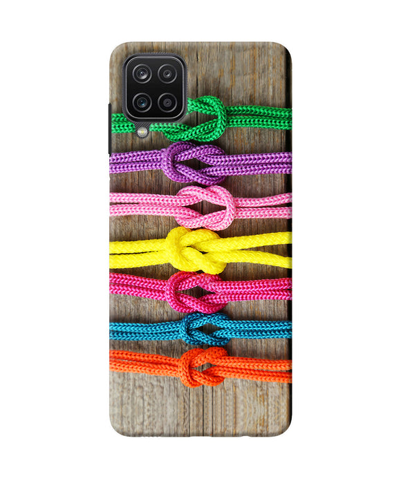 Colorful shoelace Samsung M12 / F12 Back Cover