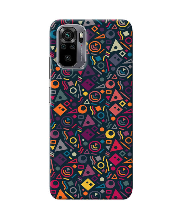 Geometric Abstract Redmi Note 10/10S Back Cover