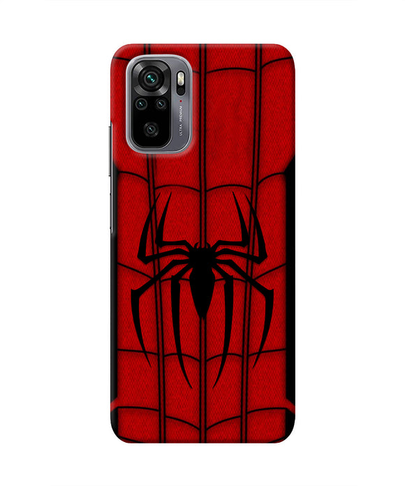 Spiderman Costume Redmi Note 10/10S Real 4D Back Cover