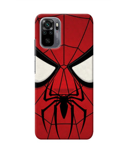 Spiderman Face Redmi Note 10/10S Real 4D Back Cover