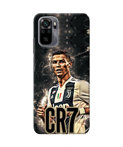 CR7 Dark Redmi Note 10/10S Real 4D Back Cover