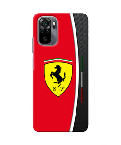 Ferrari Abstract Redmi Note 10/10S Real 4D Back Cover