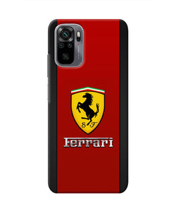 Ferrari Abstract Redmi Note 10/10S Real 4D Back Cover