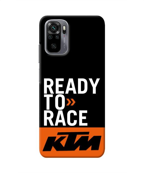 KTM Ready To Race Redmi Note 10/10S Real 4D Back Cover