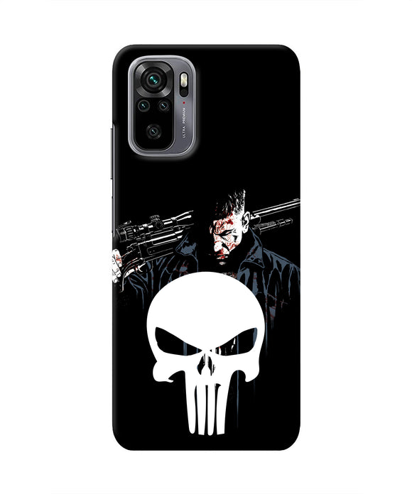 Punisher Character Redmi Note 10/10S Real 4D Back Cover