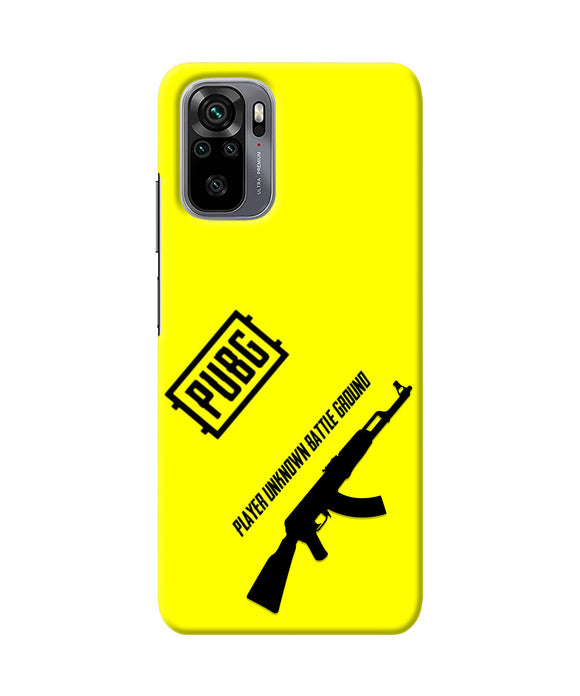 PUBG AKM Gun Redmi Note 10/10S Real 4D Back Cover