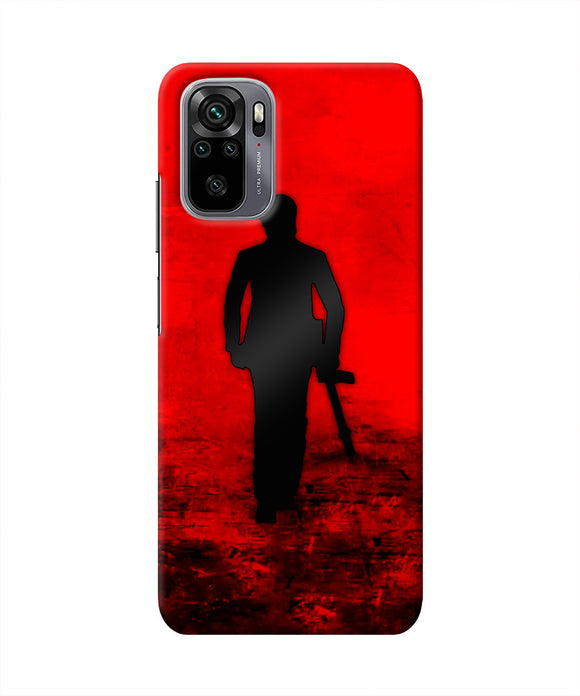 Rocky Bhai with Gun Redmi Note 10/10S Real 4D Back Cover