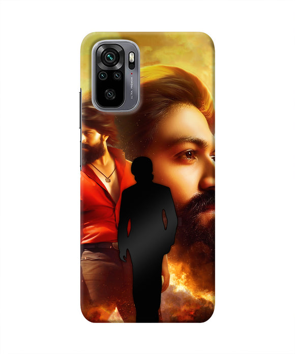 Rocky Bhai Walk Redmi Note 10/10S Real 4D Back Cover