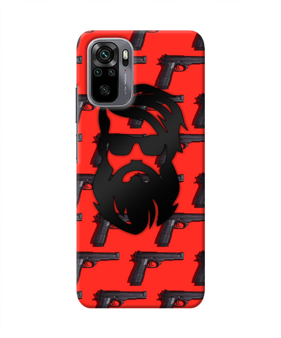 Rocky Bhai Beard Look Redmi Note 10/10S Real 4D Back Cover