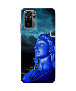 Adiyogi Blue Redmi Note 10/10S Back Cover