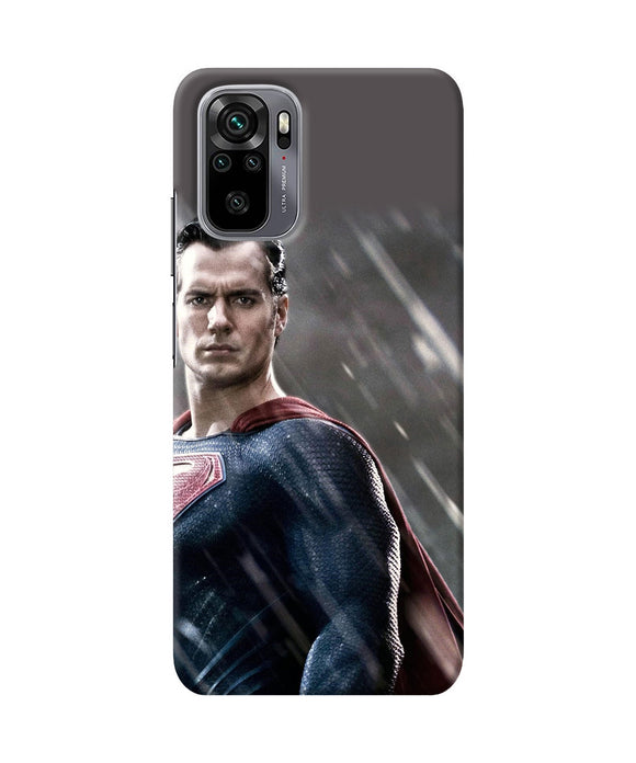 Superman man of steel Redmi Note 10/10S Back Cover