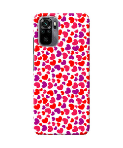 Heart print Redmi Note 10/10S Back Cover