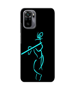 Lord krishna sketch Redmi Note 10/10S Back Cover