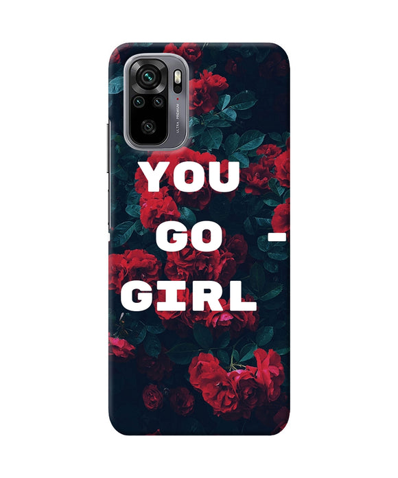 You go girl Redmi Note 10/10S Back Cover