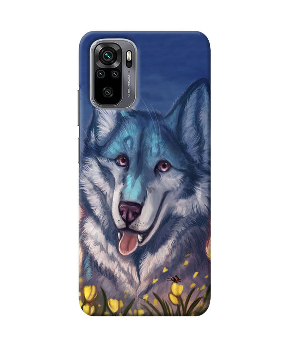 Cute wolf Redmi Note 10/10S Back Cover