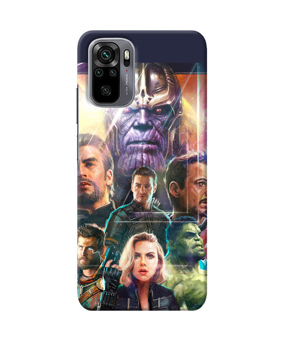 Avengers poster Redmi Note 10/10S Back Cover