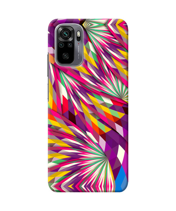 Abstract colorful print Redmi Note 10/10S Back Cover