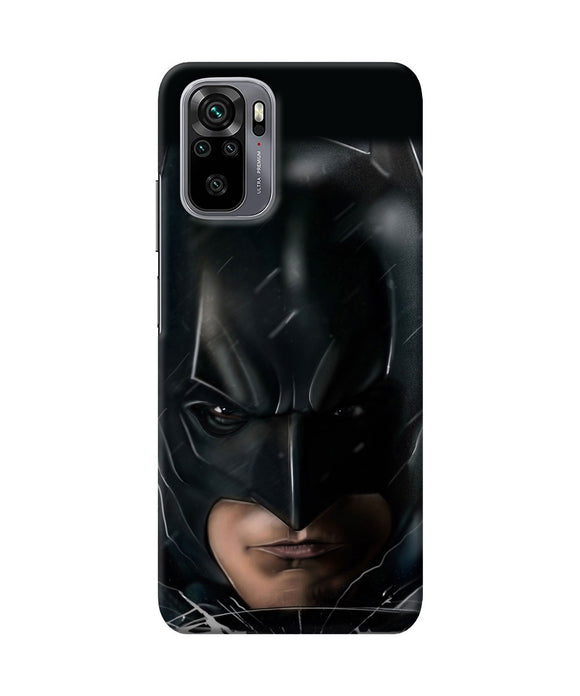 Batman black mask Redmi Note 10/10S Back Cover