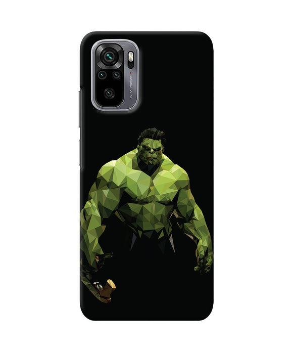 Abstract hulk buster Redmi Note 10/10S Back Cover