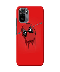 Funny deadpool Redmi Note 10/10S Back Cover