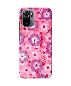 Natural pink flower Redmi Note 10/10S Back Cover