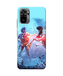 Pubg water fight Redmi Note 10/10S Back Cover