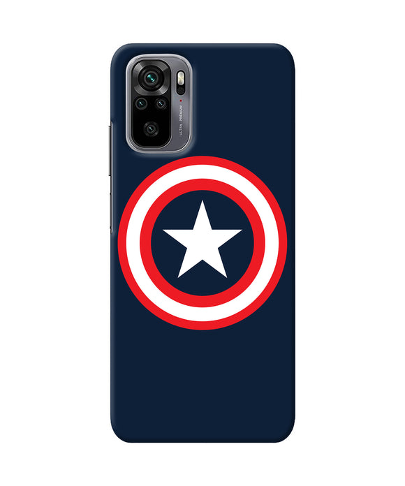 Captain america logo Redmi Note 10/10S Back Cover