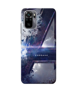 Avengers end game poster Redmi Note 10/10S Back Cover