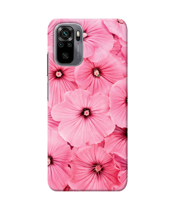 Pink flowers Redmi Note 10/10S Back Cover