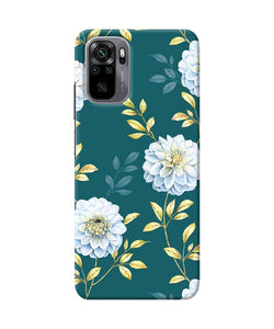 Flower canvas Redmi Note 10/10S Back Cover