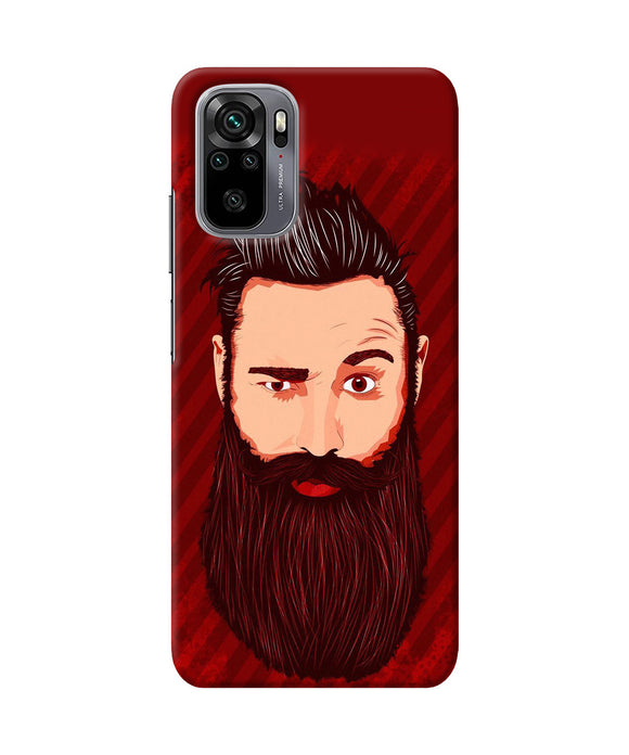 Beardo character Redmi Note 10/10S Back Cover