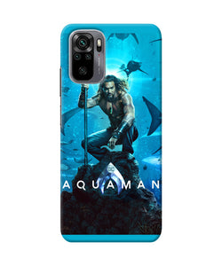 Aquaman underwater Redmi Note 10/10S Back Cover